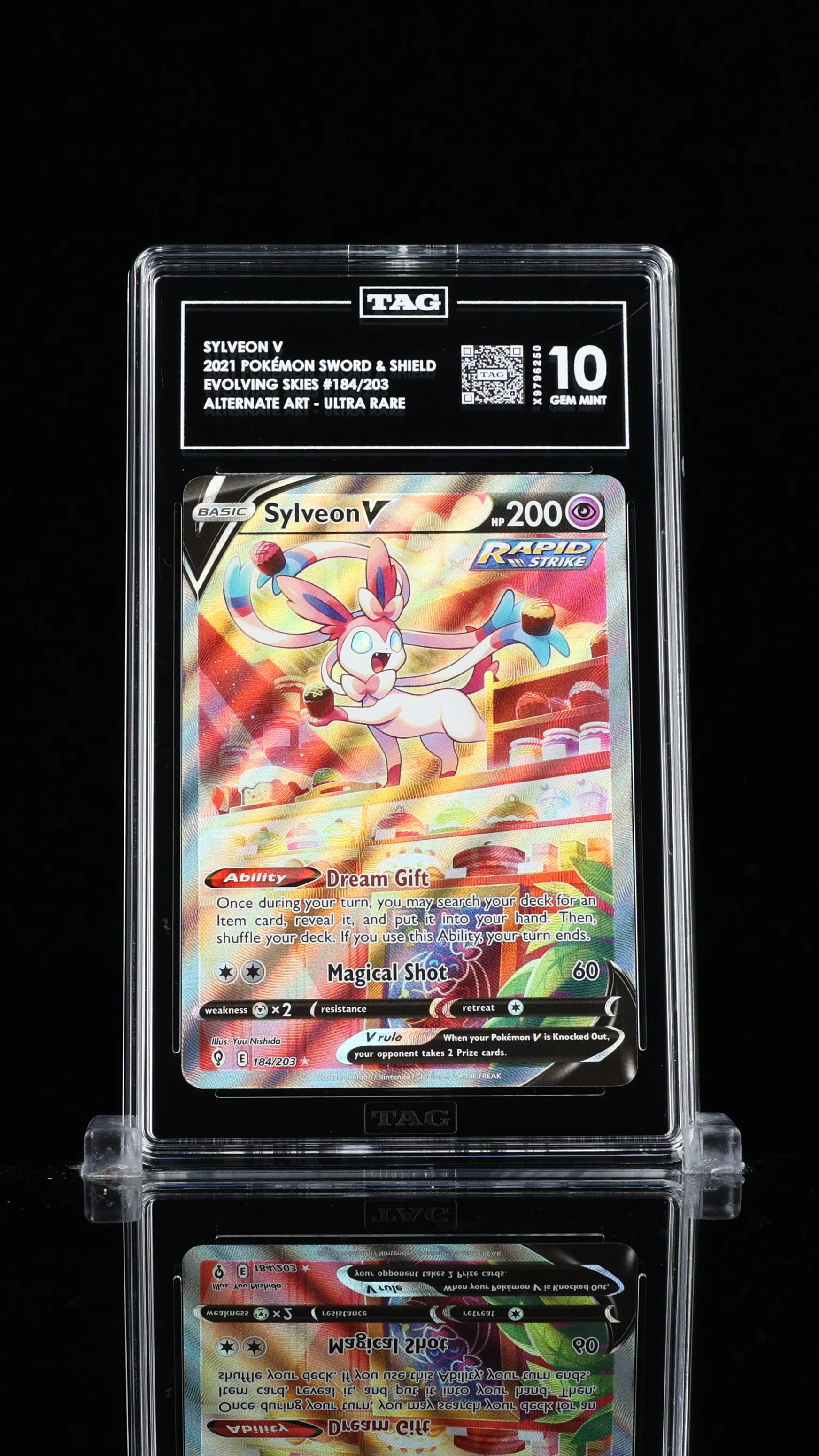 ポケモンカード Sylveon V #083 Gem Mint 10 Pokemon Card PSA 10 Sylveon V 083/069 Alt Art Evolving Skies